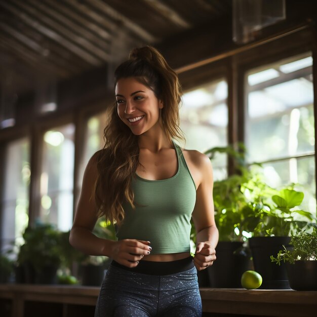 Gezonde groene smoothie