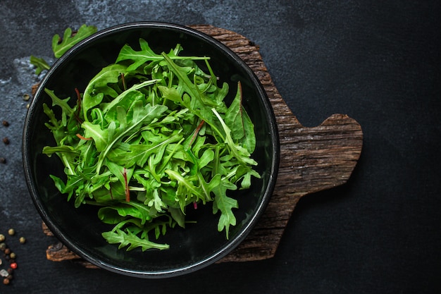 Gezonde salade, bladeren mix salade