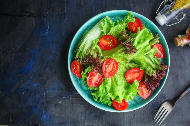 Gezonde salade bladeren mix