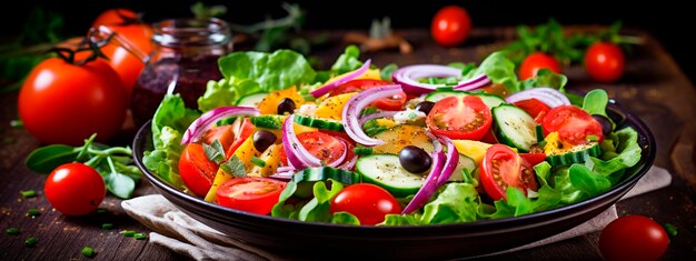 gezonde smakelijke groente salade Gezond eten