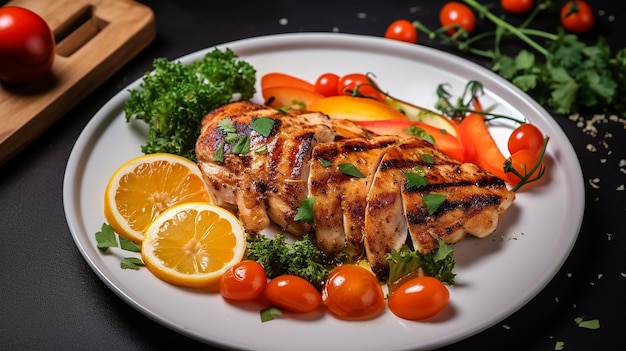 Gezonde stevige salade van tonijn en foto's van het gezonde maaltijdmenu