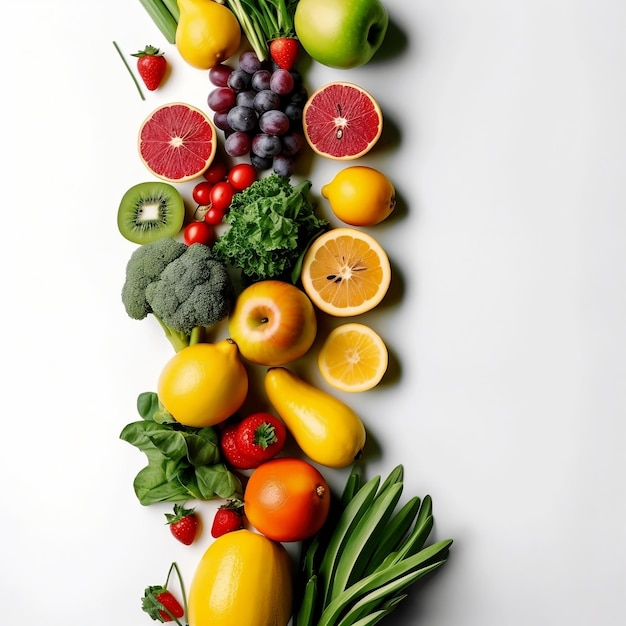 Gezonde voeding Groenten en fruit Generatieve AI