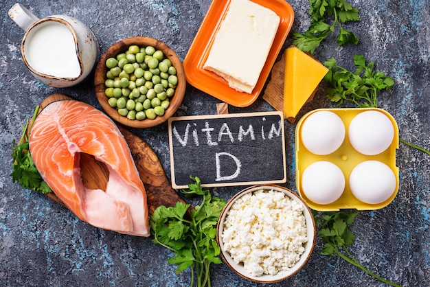 Gezonde voeding met vitamine D