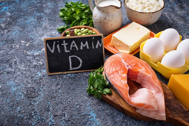 Gezonde voeding met vitamine D