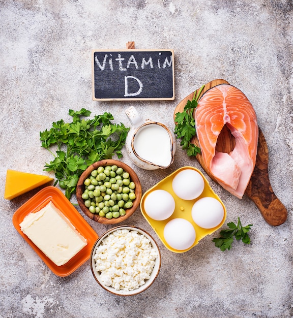 Gezonde voeding met vitamine D