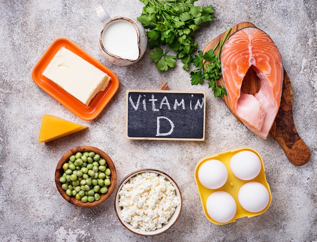 Gezonde voeding met vitamine D