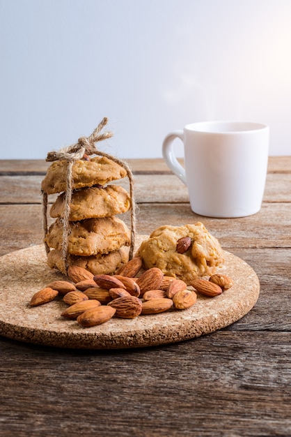 Gezonde zelfgemaakte amandelkoekjes