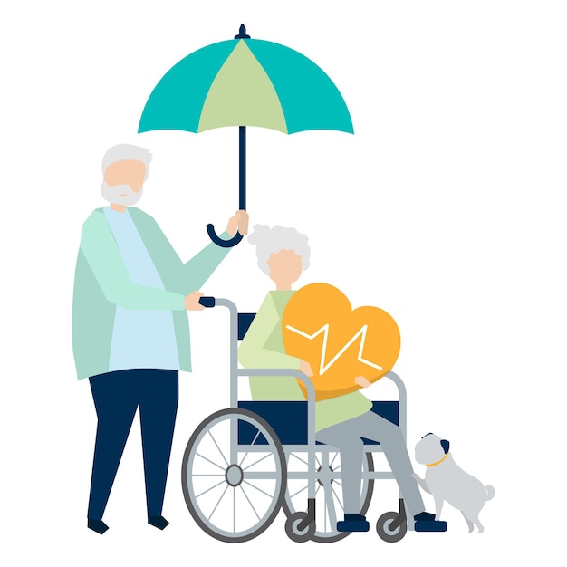 Gezondheidsverzekering png illustratie doorzichtige achtergrond