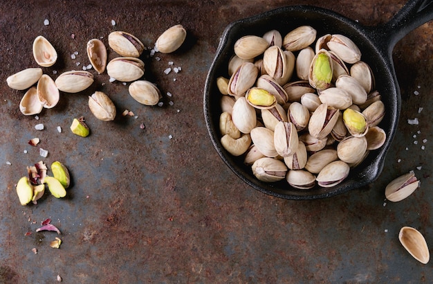 Gezouten geroosterde pistachenoten