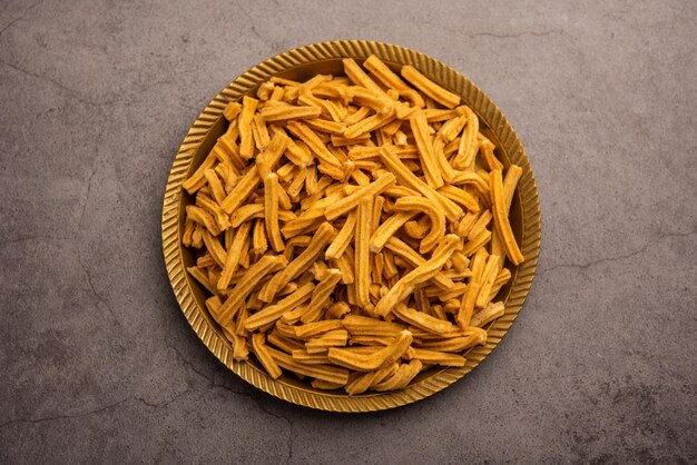 Gezouten Soja Sticks Indiase namkeen voedsel