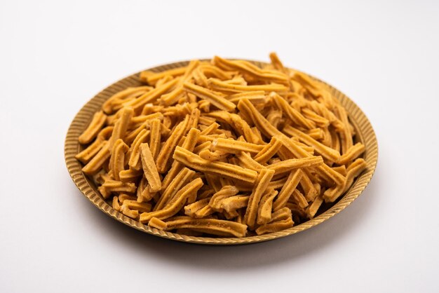 Gezouten Soja Sticks Indiase namkeen voedsel