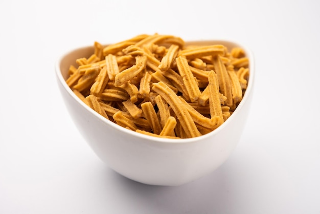 Gezouten Soja Sticks Indiase namkeen voedsel