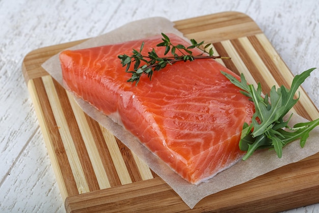 Gezouten zalm