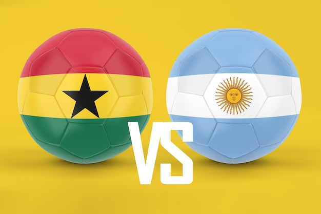 Ghana VS Argentina Football