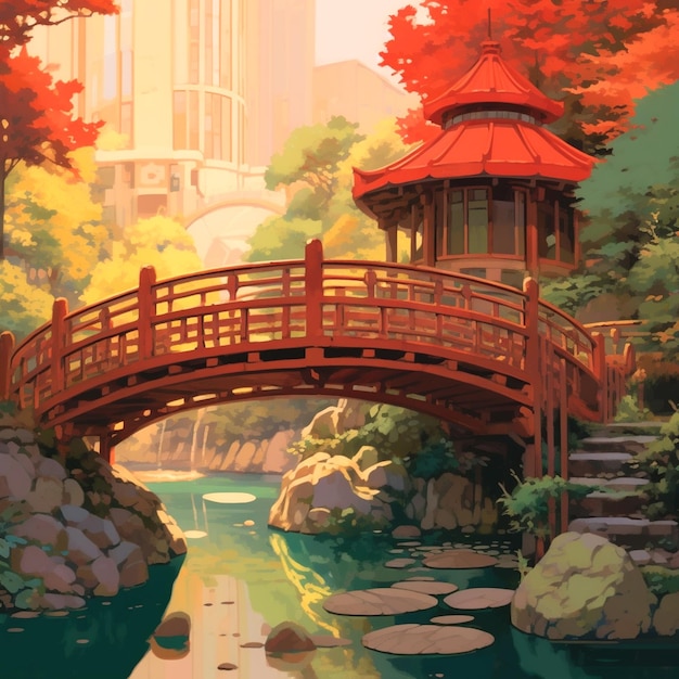 Ghibli Studio background