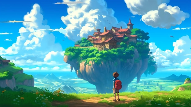 Ghibli studio background