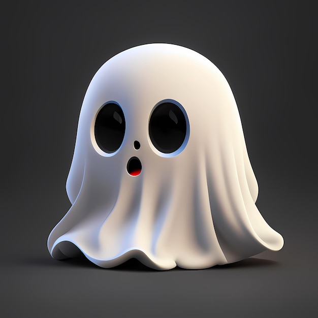 Ghost cute character