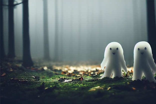 ghost in the forest AI generative