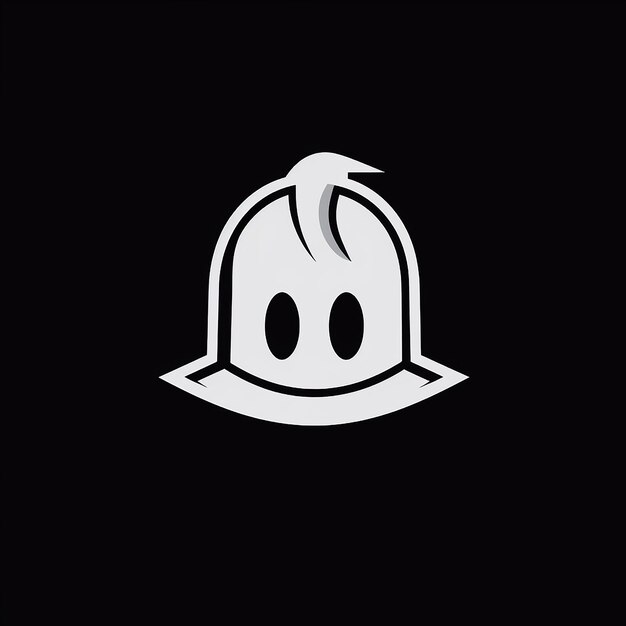 ghost logo met hardhat