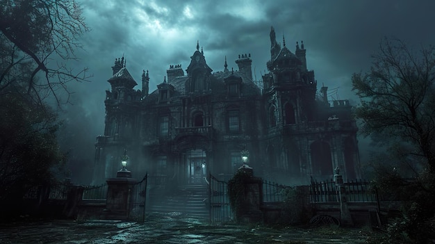 Ghostly Haunted Manor