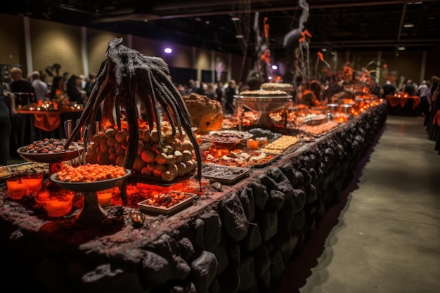 Ghoulish Gourmet Gala Halloween Treats foto