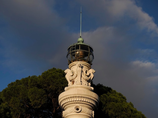 Gianicolo lighthouse in rome