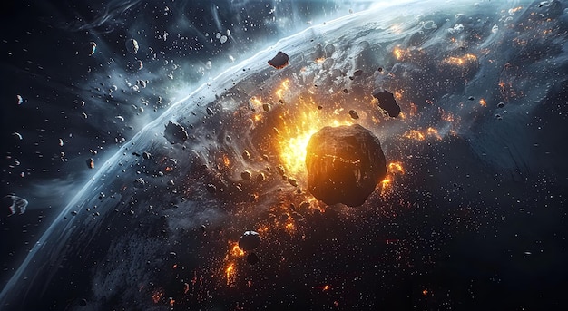 A giant asteroid is approaching Earth