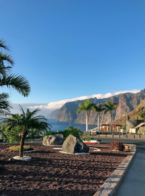 Giant mountains on Tenerife Canaries