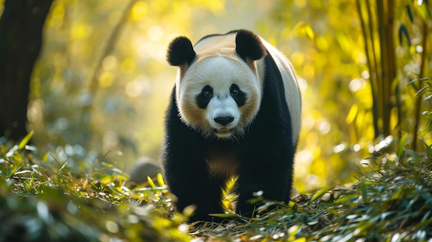 Giant Panda Stilt Walker