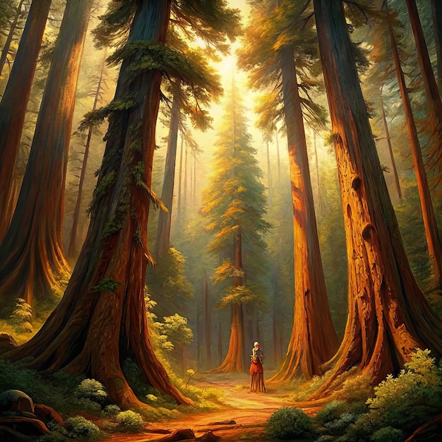 Giant Redwoods Forest