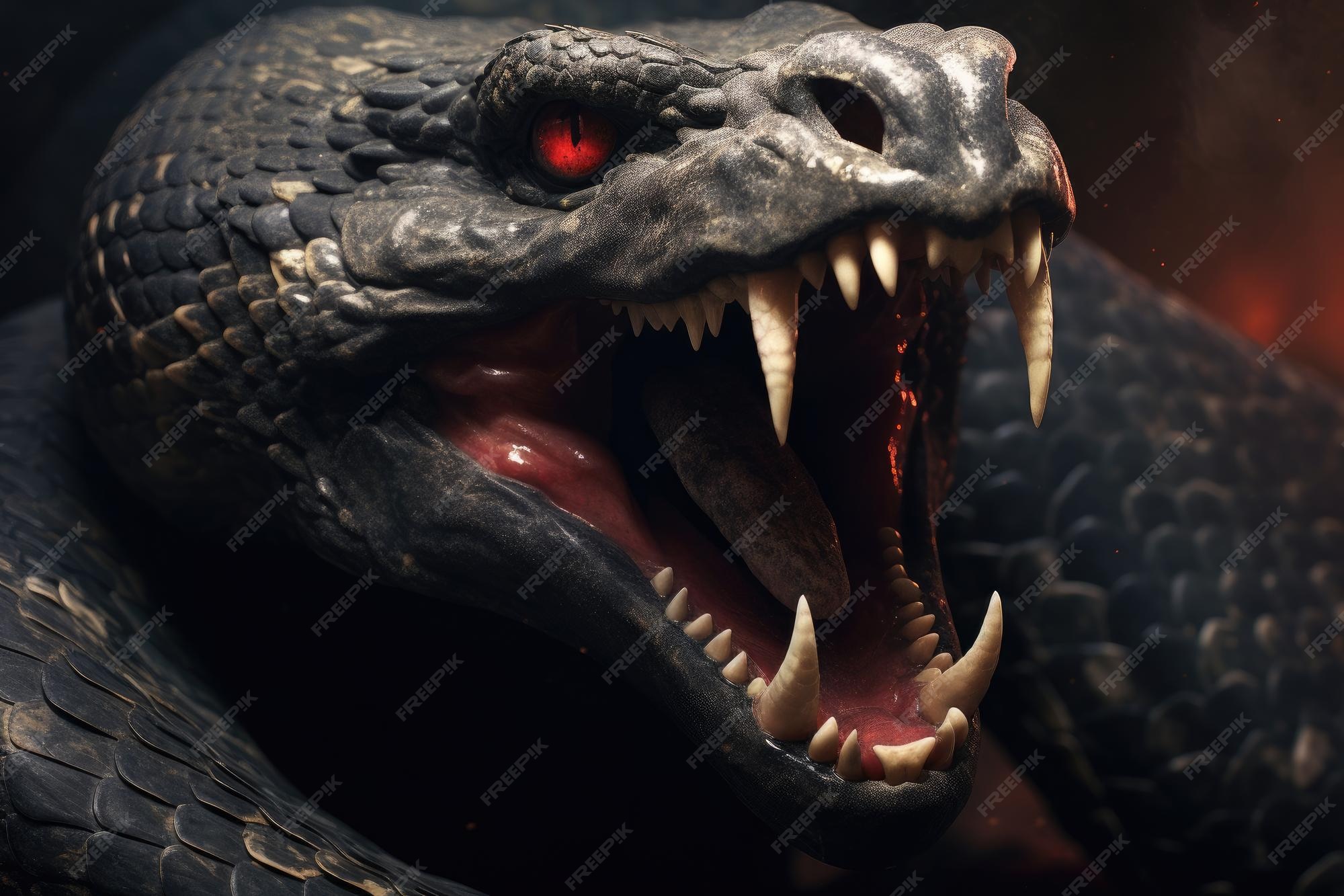 Premium AI Image | giant snake anaconda