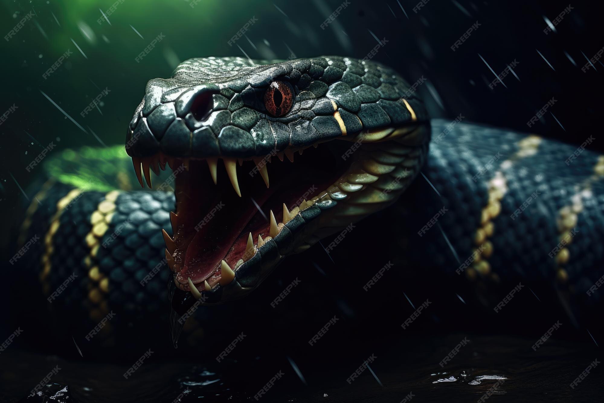 Premium AI Image | giant snake anaconda