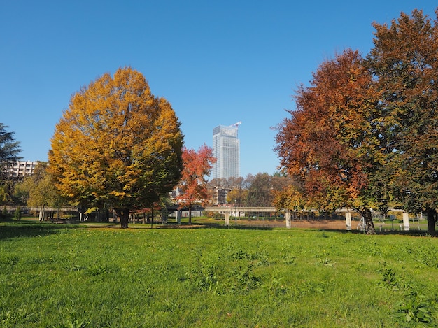 Photo giardino corpo italiano di liberazione park in turin, italy