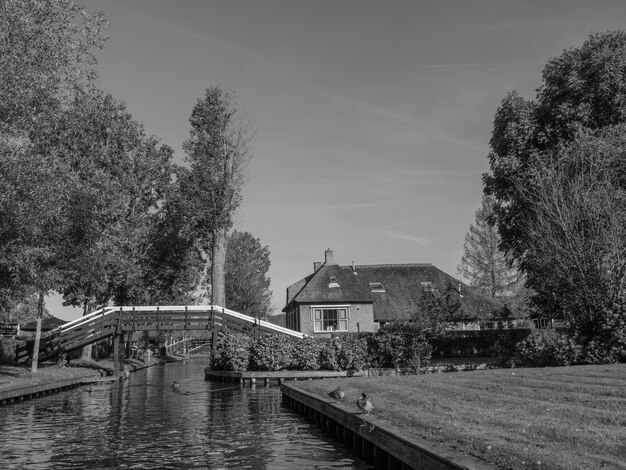 Giethoorn in the netherlands