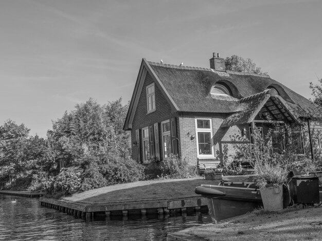 Giethoorn in the netherlands