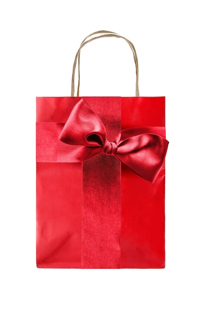 Gift bag isolated