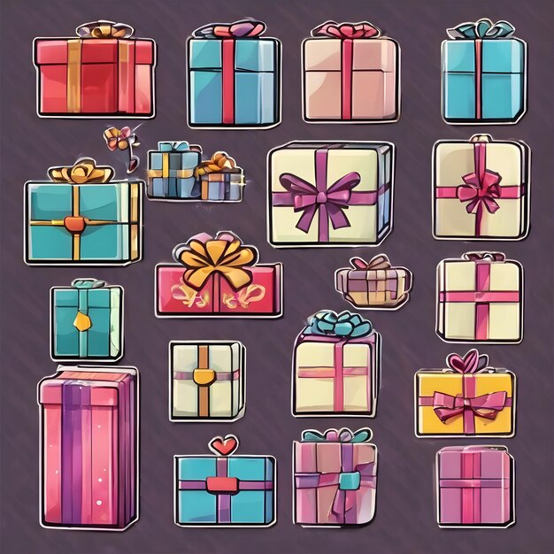 Gift Box Background Very Cool