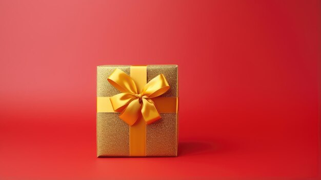 Gift box on a clean background