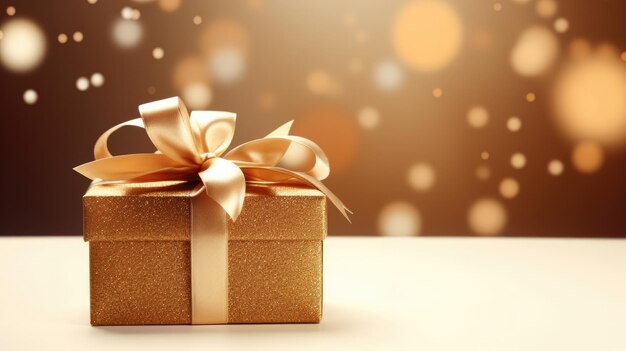 Gift box on a clean background