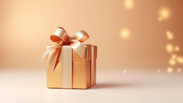 Gift box on a clean background