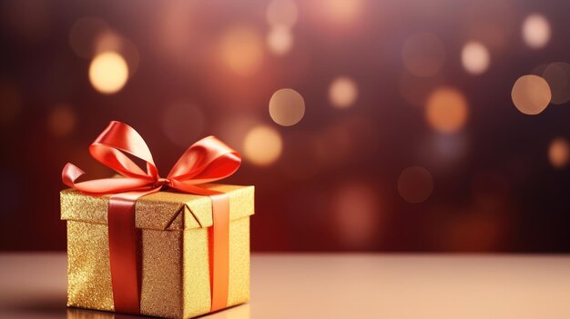 Gift box on a clean background