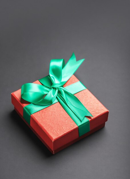 gift box on dark background Problem of choosing a perfect gift for a man A worthy reward