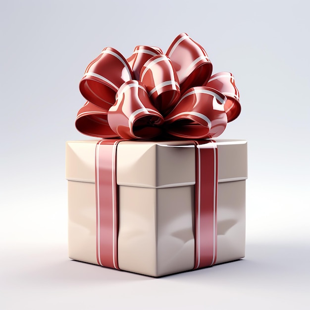 a gift box with a bow on it