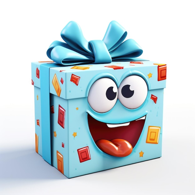 Gift box with emotions