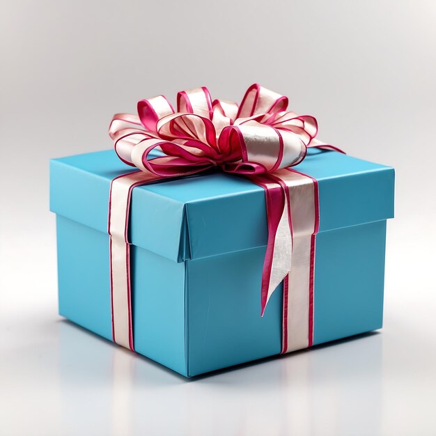 Gift box with white background