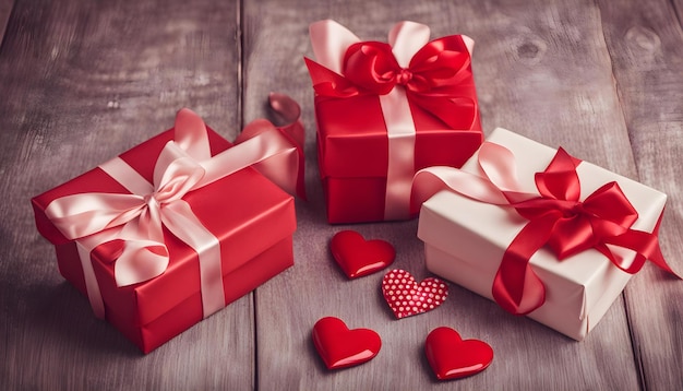 gift boxes valentines day