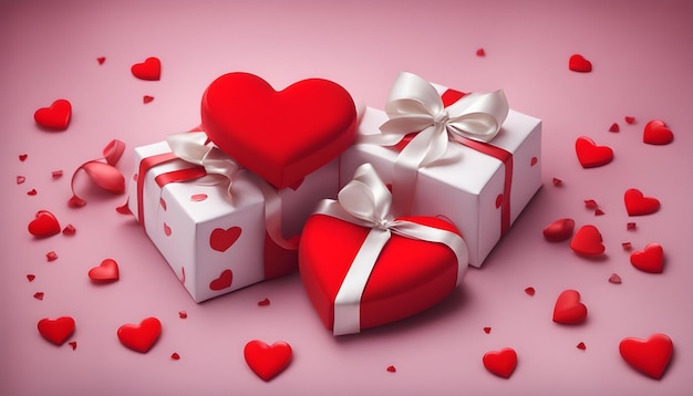 gift boxes valentines day