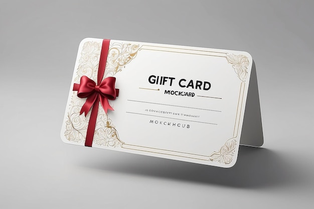 Gift Card Mockup