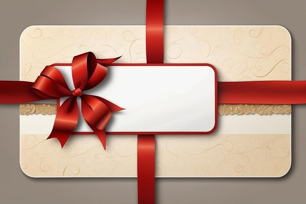 Photo gift card with empty space for text