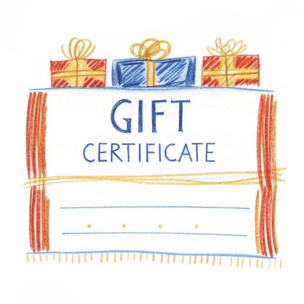 Gift Certificate Template